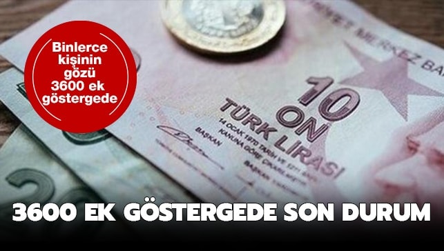 3600 EK GÖSTERGE İÇİN SON DORUM