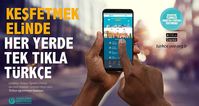 320 bin kişi Yunus Emre Enstitüsünün portalında Türkçe öğreniyor