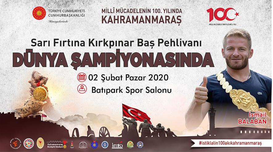 DÜNYA ŞAMPİYONASI KAHRAMANMARAŞ’TA