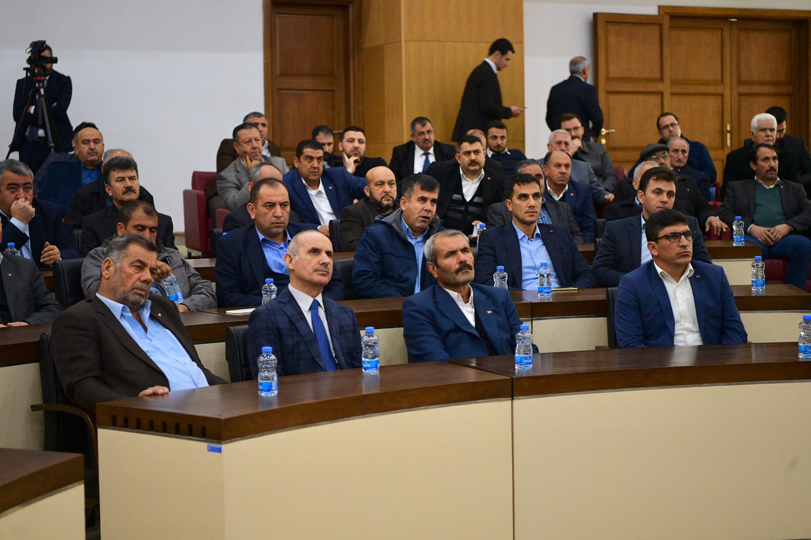 BAŞKAN GÜNGÖR, MUHTARLARLA BULUŞTU