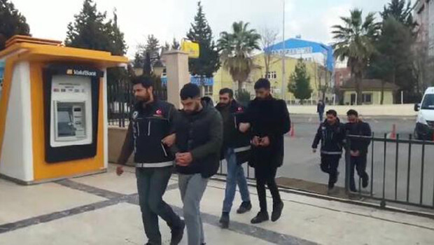 Şanlıurfa'da uyuşturucuya 4 tutuklama