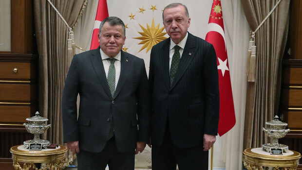 Yargıtay ve Danıştay Başkanlarından Erdoğan'a veda ziyareti