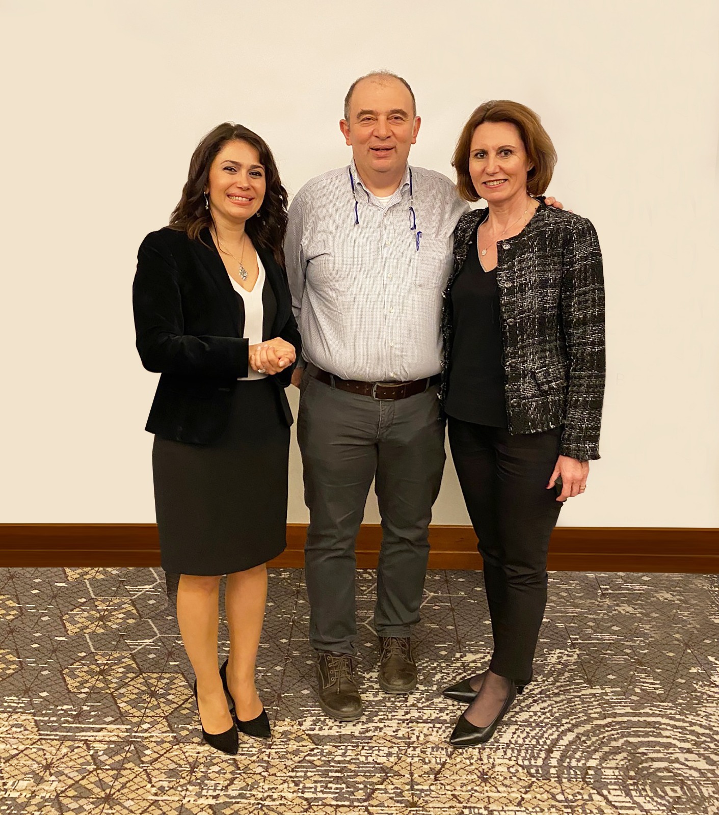 Soldan Saga Gıda Yüksek Mühendisi Aslı Elif Tanuğur Samancı, Prof. Dr. Ateş Kara, Dr. Guldane Koturoğlu