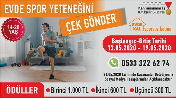 EVDE KAL SPORSUZ KALMA