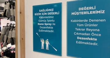 DEFACTO MAĞAZALARI YÜKSEK HİJYEN KURALLARIYLA AÇILIYOR