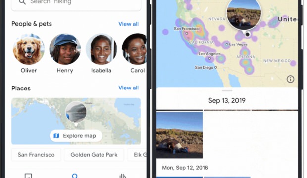 Google Fotoğraflar tasarımını değiştirdi