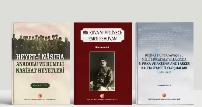 ATATATÜRK ARAŞTIRMA MERKEZİNDEN 3 YENİ ESER