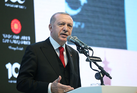 ERDOĞAN: “KAHRAMANMARAŞ’IN GURUR GÜNÜ”NÜ KUTLADI