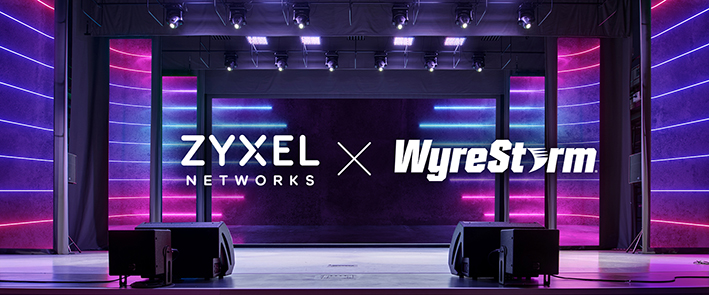 Zyxel Networks_PRimage_Networked AV partnership with WyreStorm_104916887