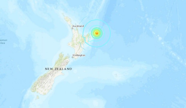 Son Dakika… Yeni Zelanda açıklarında 8.1 büyüklüğünde deprem!