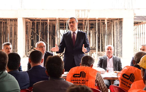 Başkan Güngör İşçiler Ziyaret (7)