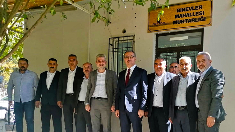 Binevler Mahallesi Muhtarlar Ziyaret