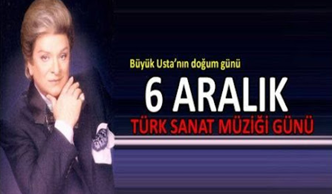 Zeki Müren ve Türk Sanat Müziği Günü