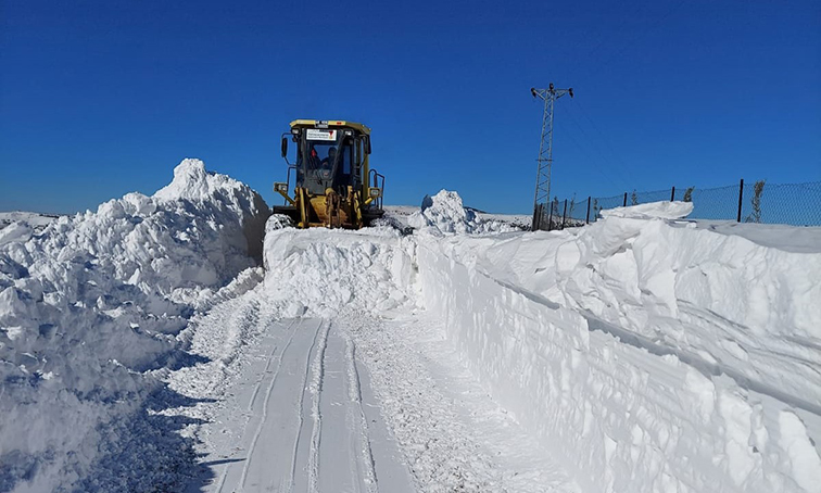 Kırsal Mahalleler Karla Mücadele (2)