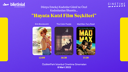 Biletinal Dünya Kadınlar Günü Film Seçkisi