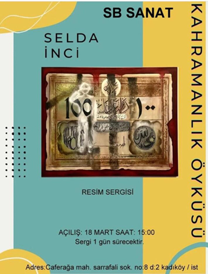 18 Mart “Çanakkale Zaferi ve şehitleri anma” gününde tek resimlik sergi