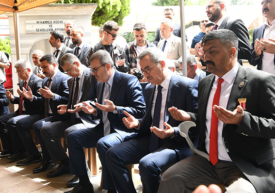 BAYRAM ÖNCESİ ŞEHİTLİK ZİYARETİ GERÇEKLEŞTİRİLDİ
