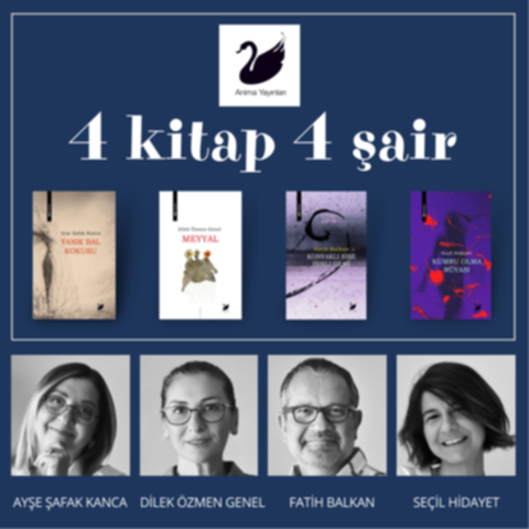 DÖRT KİTAP DÖRT ŞAİR