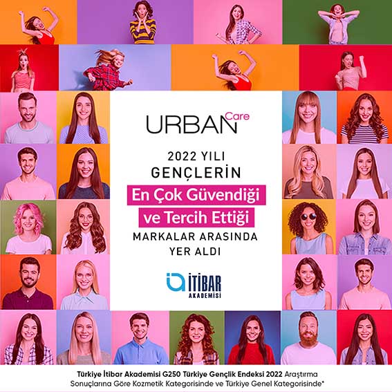 URBAN Care, gençlerin en çok güvendiği ve tercih ettiği markalar arasında yer aldı