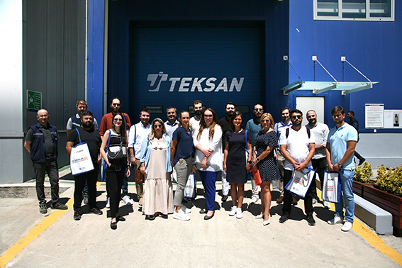 TEKSAN, TOBB İSTANBUL GENÇ GİRİŞİMCİLER KURULU’NU AĞIRLADI