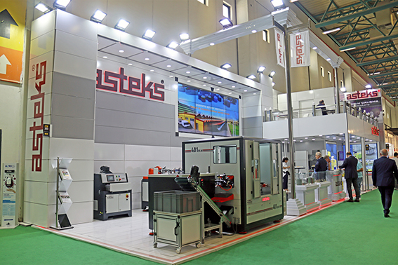 ASTEKS ITM 2022’DE İPLİK ÜRETİCİLERİNE EN SON YENİLİKLERİNİ SERGİLEDİ