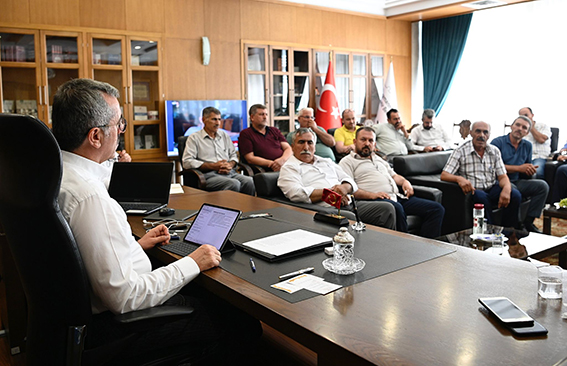 Muhtarların makam ziyareti (2)