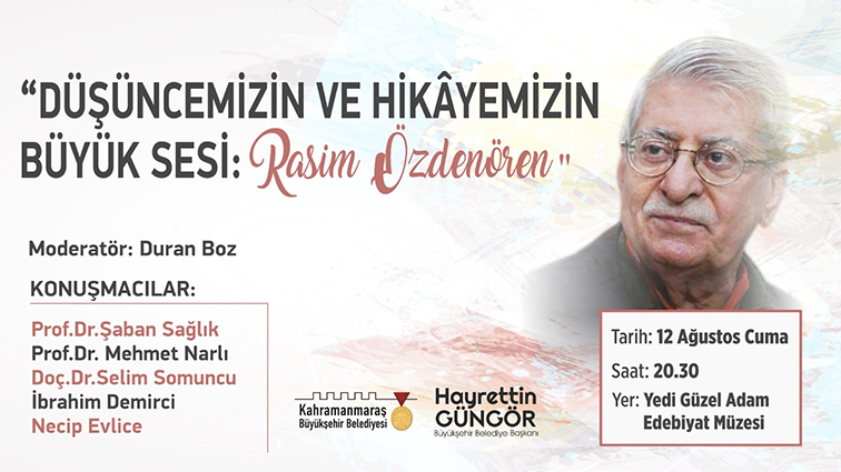 Rasim Özdenören paneli