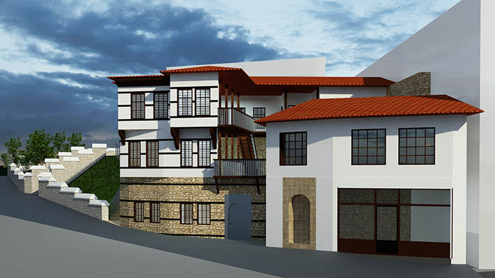 Hasan Kocabaş Konağı Restorasyon Proje Rander (6)