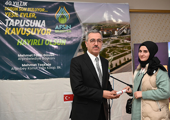 Afşin Tapu Teslim Töreni (4)