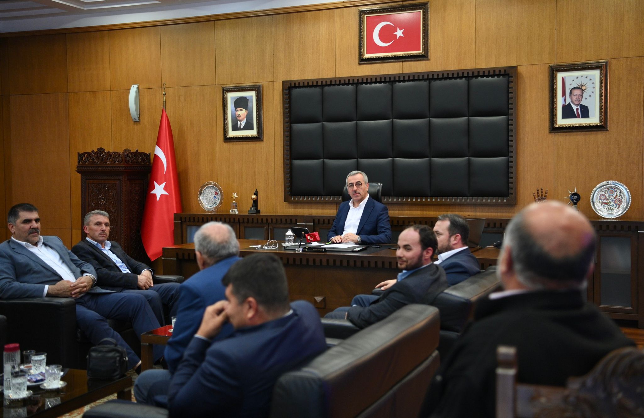 Mahalle muhtarları ziyareti (8)