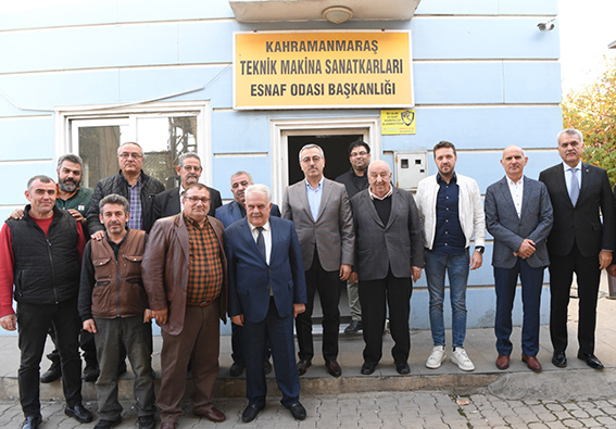 Teknik Makina Sanatkârları Esnaf Odası ziyareti (4)