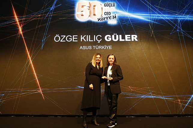 ÖZGE KILIÇ GÜLER,  “50 GÜÇLÜ KADIN CEO” ARASINDA