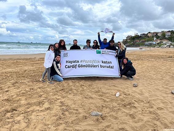 BNP Paribas Cardif, temiz kıyılar için kolları sıvadı