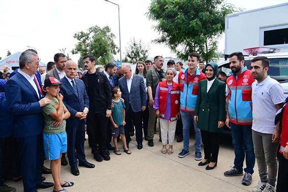 Karacasu Geçici Barınma Merkezi Ziyareti (9)
