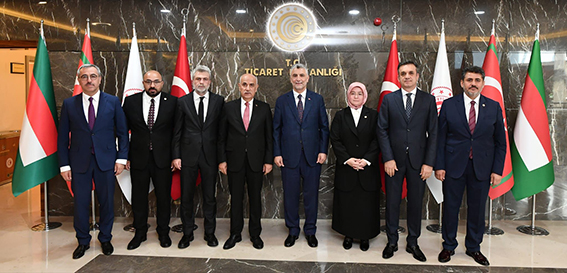 Ticaret Bakanı ziyareti