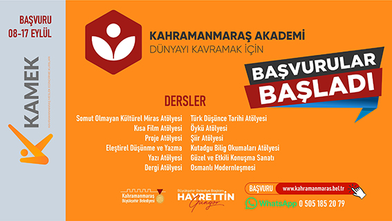 Kahramanmaraş Akademi, Güz Döneminde Kursiyerleriyle Buluşuyor!