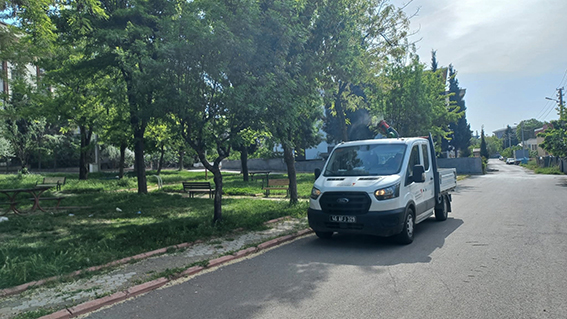 Büyükşehir’in İlaçlama Ekipleri Sahada…