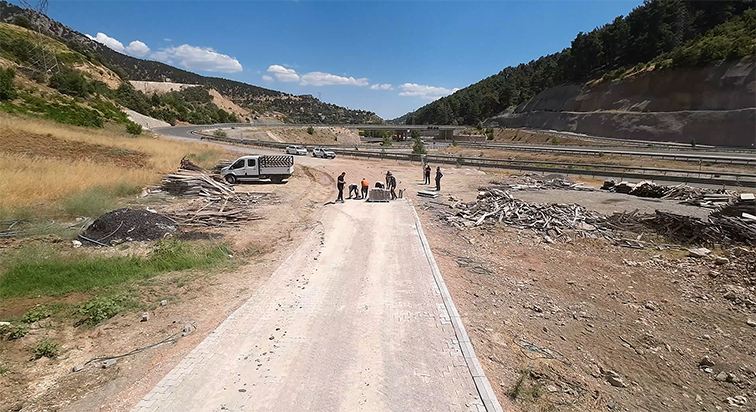 Onikişubat Belediyesi, Döngel Mahallesi’nde kilit parke çalışmalarında sona geldi