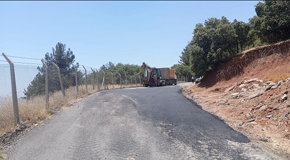 YUSUFHACILI MAHALLESİ’NDE ASFALT ÇALIŞMALARI DEVAM EDİYOR