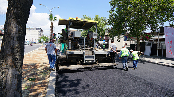 Büyükşehir, Av. Mehmet Ali Kısakürek Caddesi’nde Ulaşımı İyileştiriyor