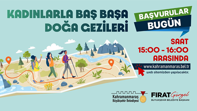 Kadınlarla Baş Başa Doğa Gezileri’ne Yeni Başvurular Alınıyor!