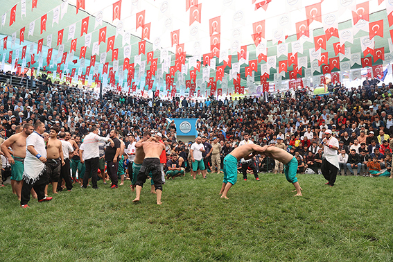 BERTİZ BOYALI GÜREŞ FESTİVALİ COŞKUYLA TAMAMLANDI