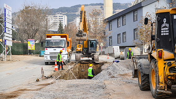 Dulkadiroğlu’nda da Yeni Altyapı Hatlarının İmalatı Hızla Sürüyor