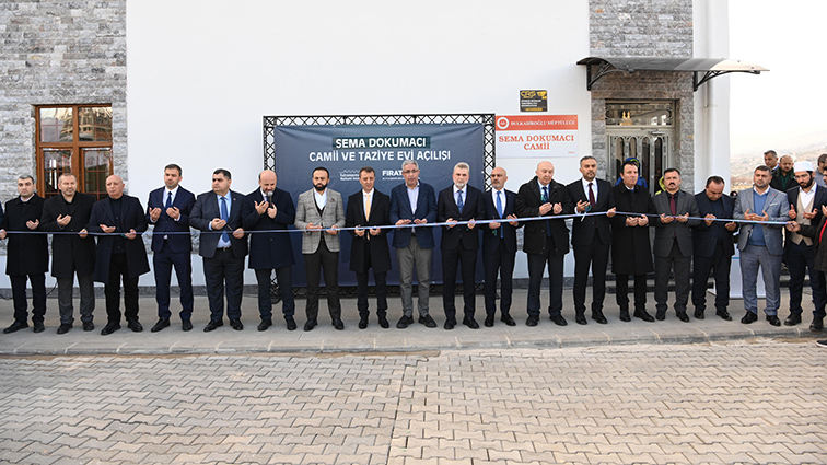 Sema Dokumacı Camii ve Taziye Evi’nin Açılışı Gerçekleştirildi