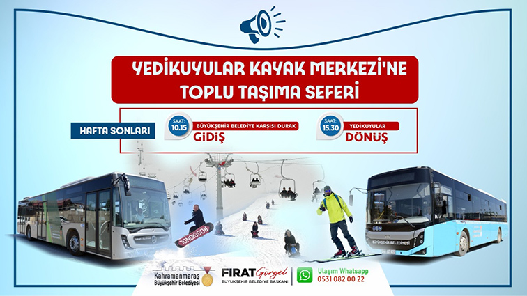 Yedikuyular’a Otobüs Seferleri Başlıyor!