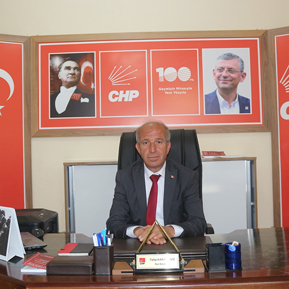 CHP OĞUZLAR İLÇE BAŞKANI TALİP KARADENİZ: “ÖRGÜTÜMÜZÜN GÜCÜYLE DEMOKRASİYİ BÜYÜTECEĞİZ”