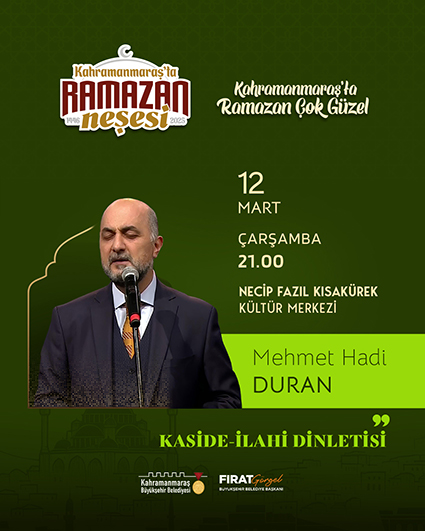 Büyükşehir’in Ramazan Programında Manevi Dolu Bir Gece Yaşanacak