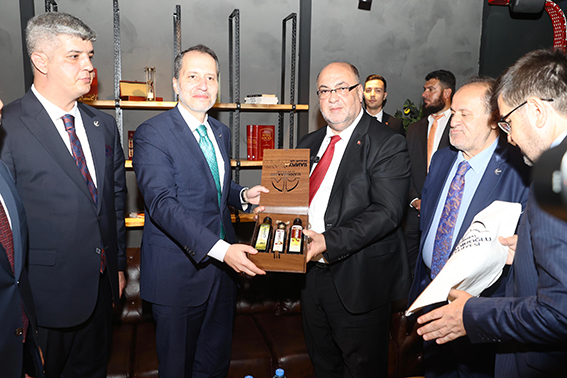 YENİDEN REFAH PARTİSİ GENEL BAŞKANI FATİH ERBAKAN’DAN DULKADİROĞLU’NA ANLAMLI ZİYARET