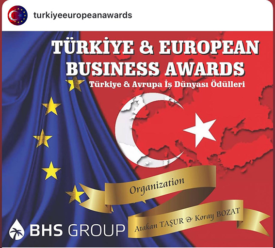 4.Türkiye Avrupa İş Dünyası Ödülleri İstanbul’da Sahiplerini Buluyor
