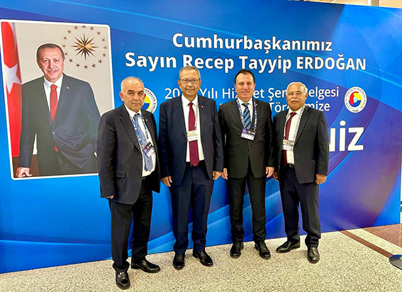 TOBB’danMehmet Hanefi Öksüz’e Hizmet Şeref Belgesi